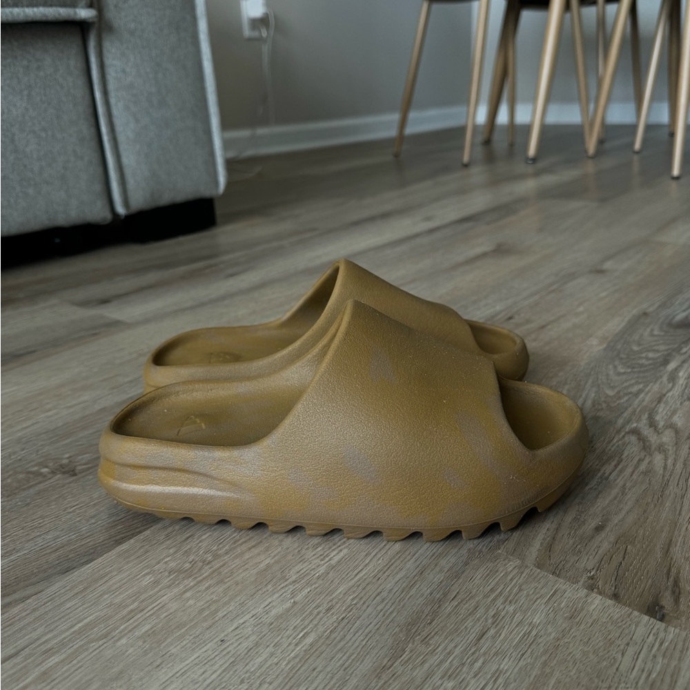 Yeezy slides ochre